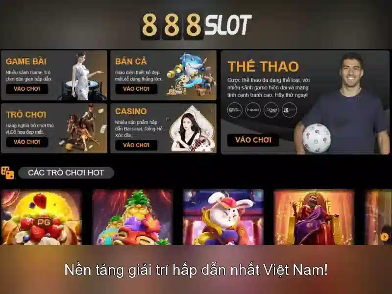 888slot: Tổng quan về nền tảng chơi slot trực tuyến